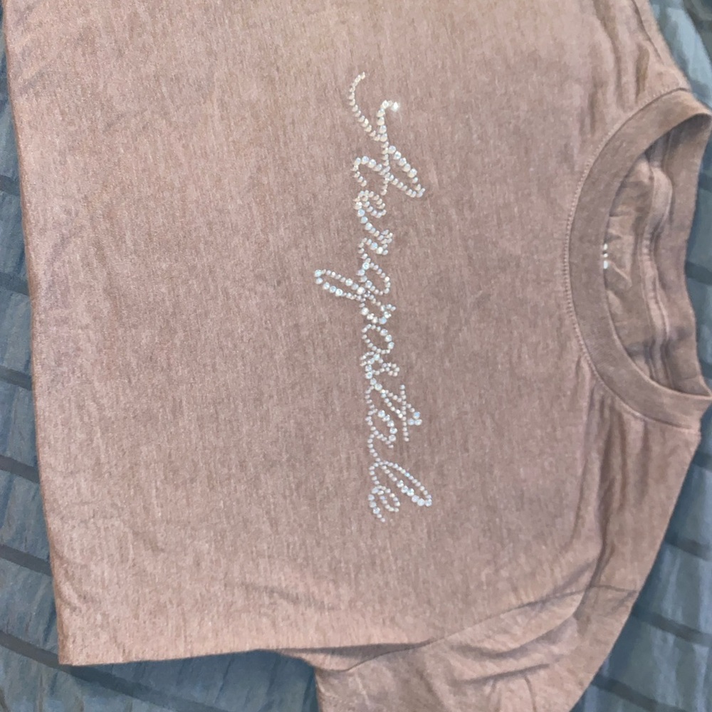 Aeropostale Classic Crew Brown Tee